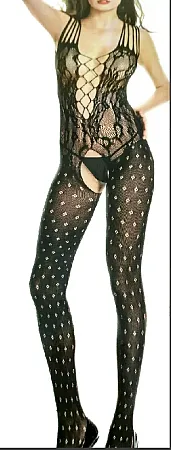 sexy  κορμάκι ελαστικό ,σε μαύρο χρώμα,  one size, 93% nylon 7% spandex