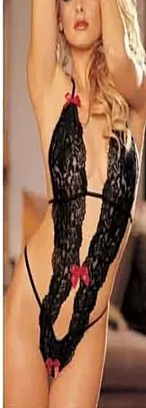 Ολόσωμο κορμάκι σε μαύρο χρώμα από Spandex one size.