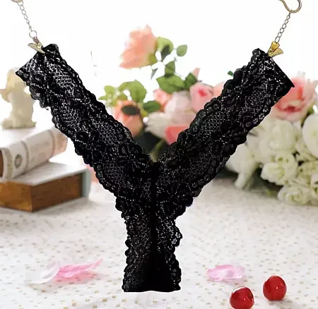 Sexy string μαύρο.