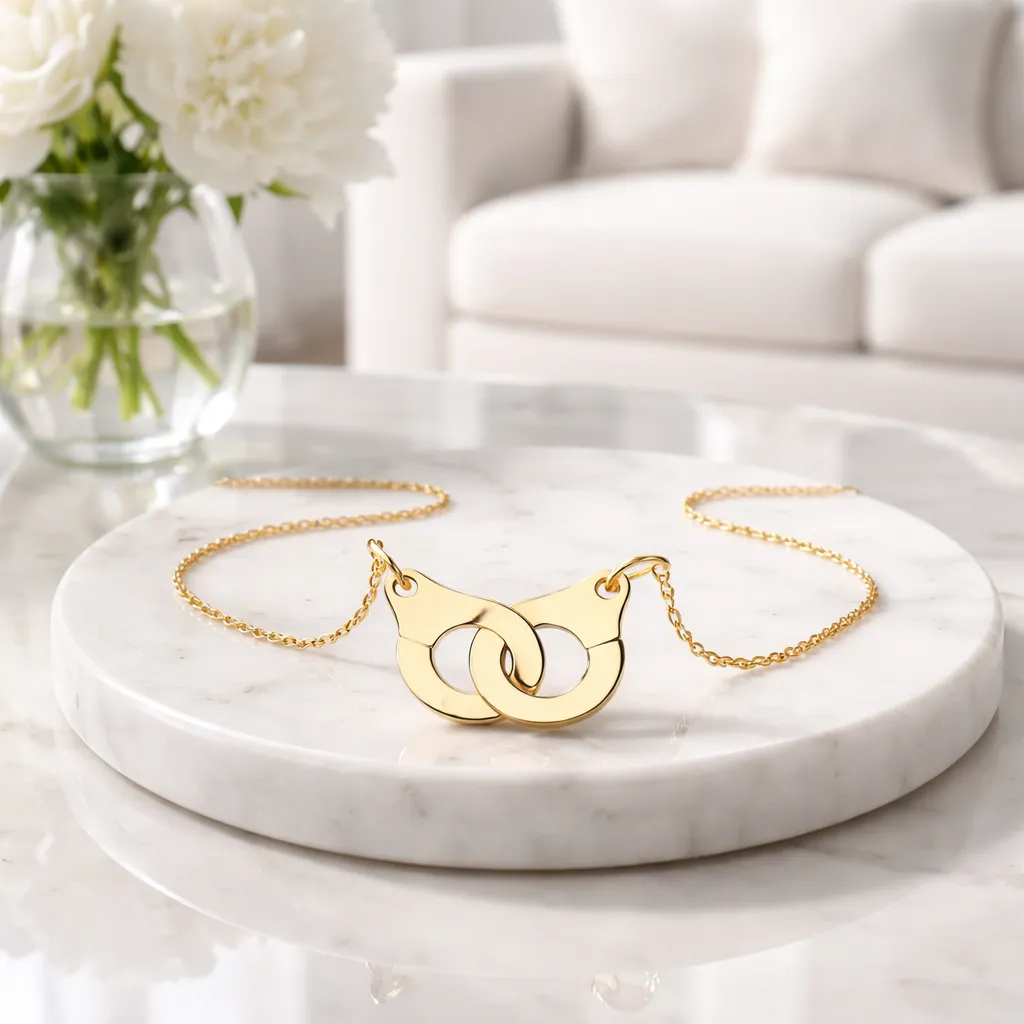 Κολιέ Unbreakable Bond Handcuffs – Ανοξείδωτο Ατσάλι