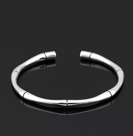 Βραχιόλι cuff επάργυρο 925.
