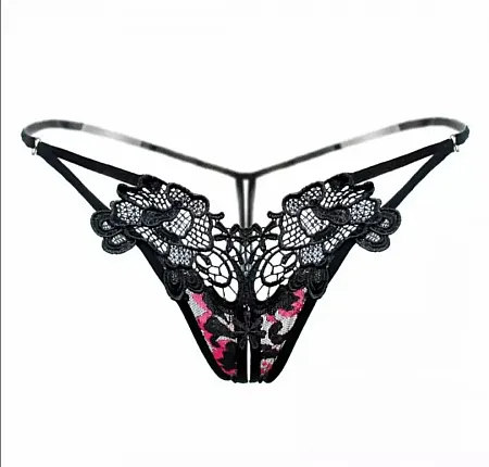 Sexy String μαύρο.