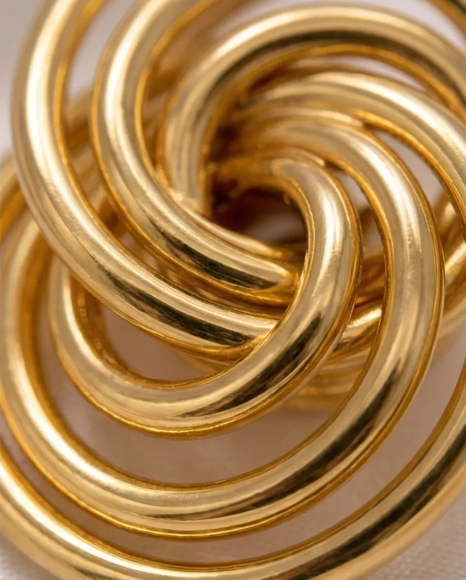 Σκουλαρίκια Infinity Twist