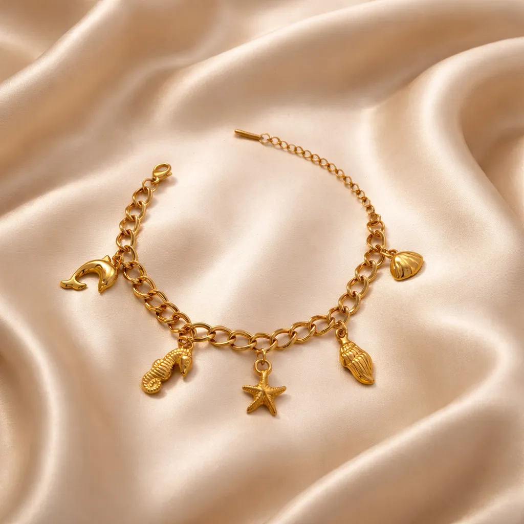 Βραχιόλι Sea Life Heritage – Με  Θαλασσινά Charms