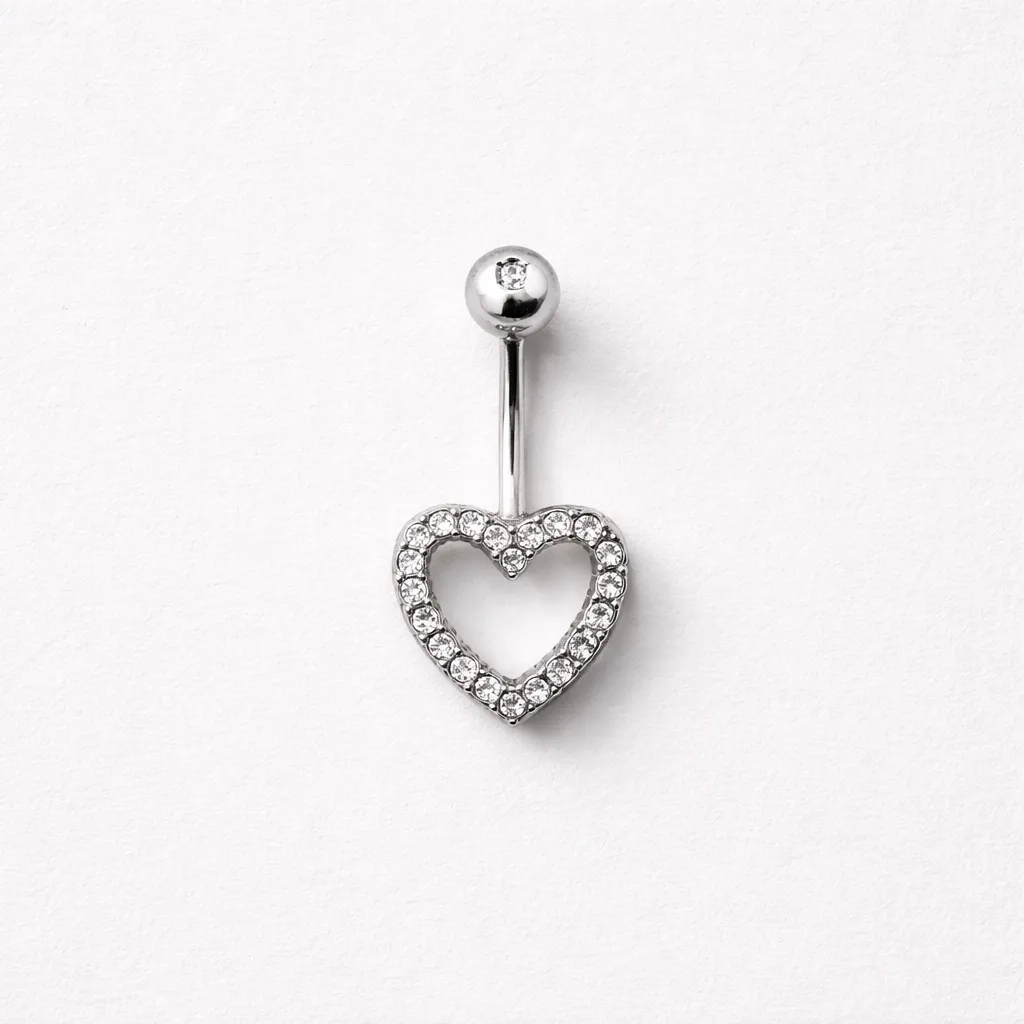 Sparkling Heart Outline – Ατσάλι