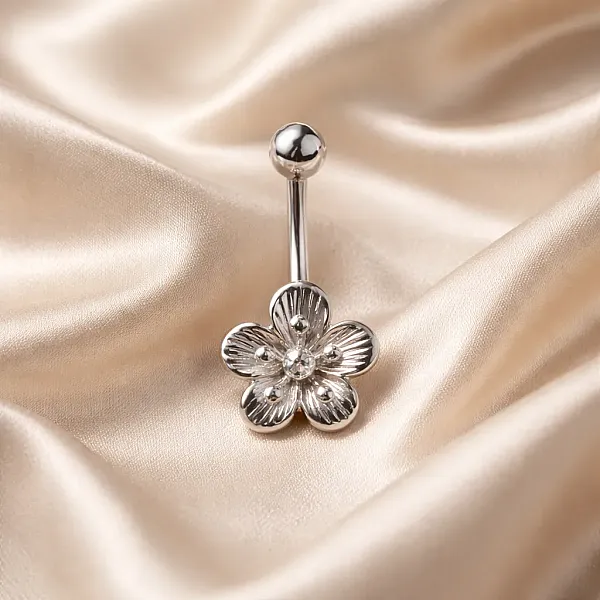 Petal Flower Crystal Ατσάλι