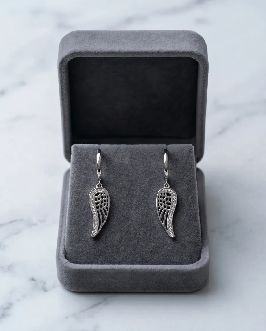 Silver Angel Wings –Ανοξείδωτο Ατσάλι