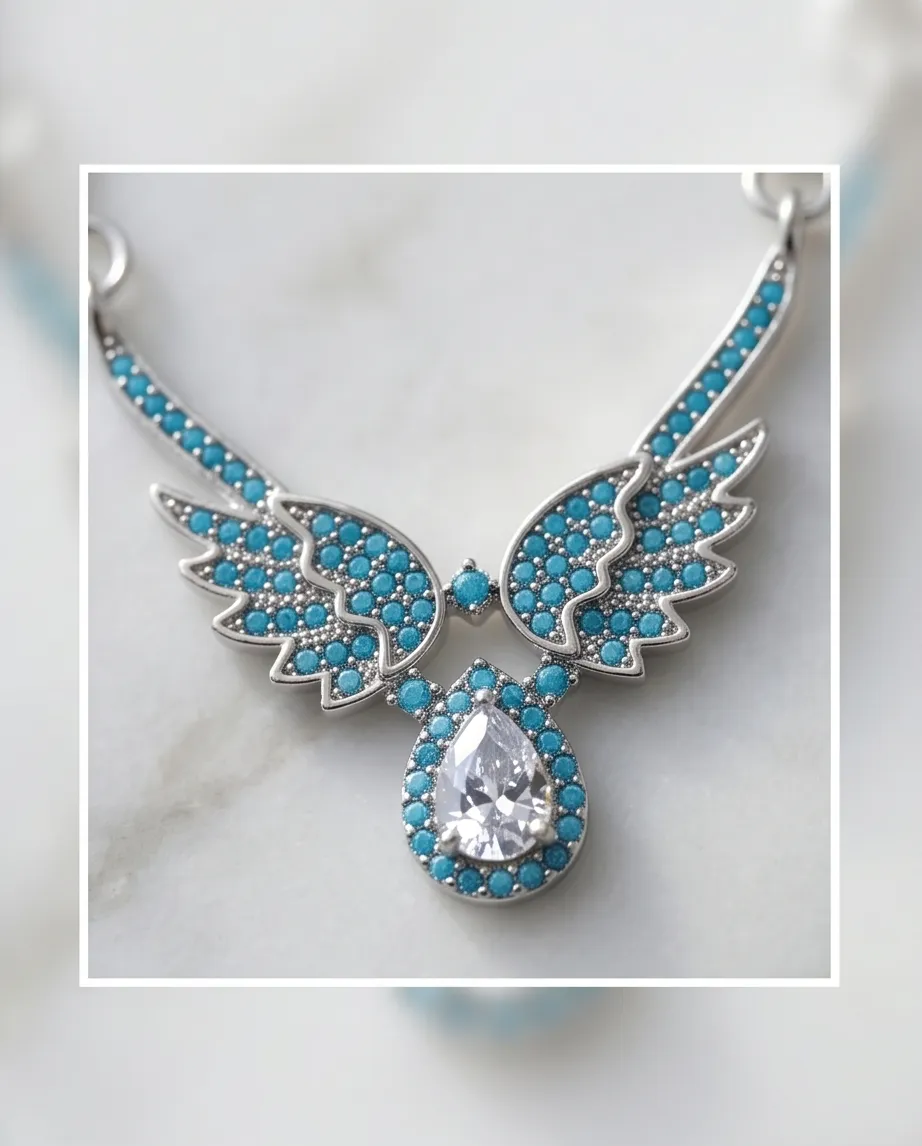 Κολιέ Celestial Wings - Ανοξείδωτο ατσάλι.
