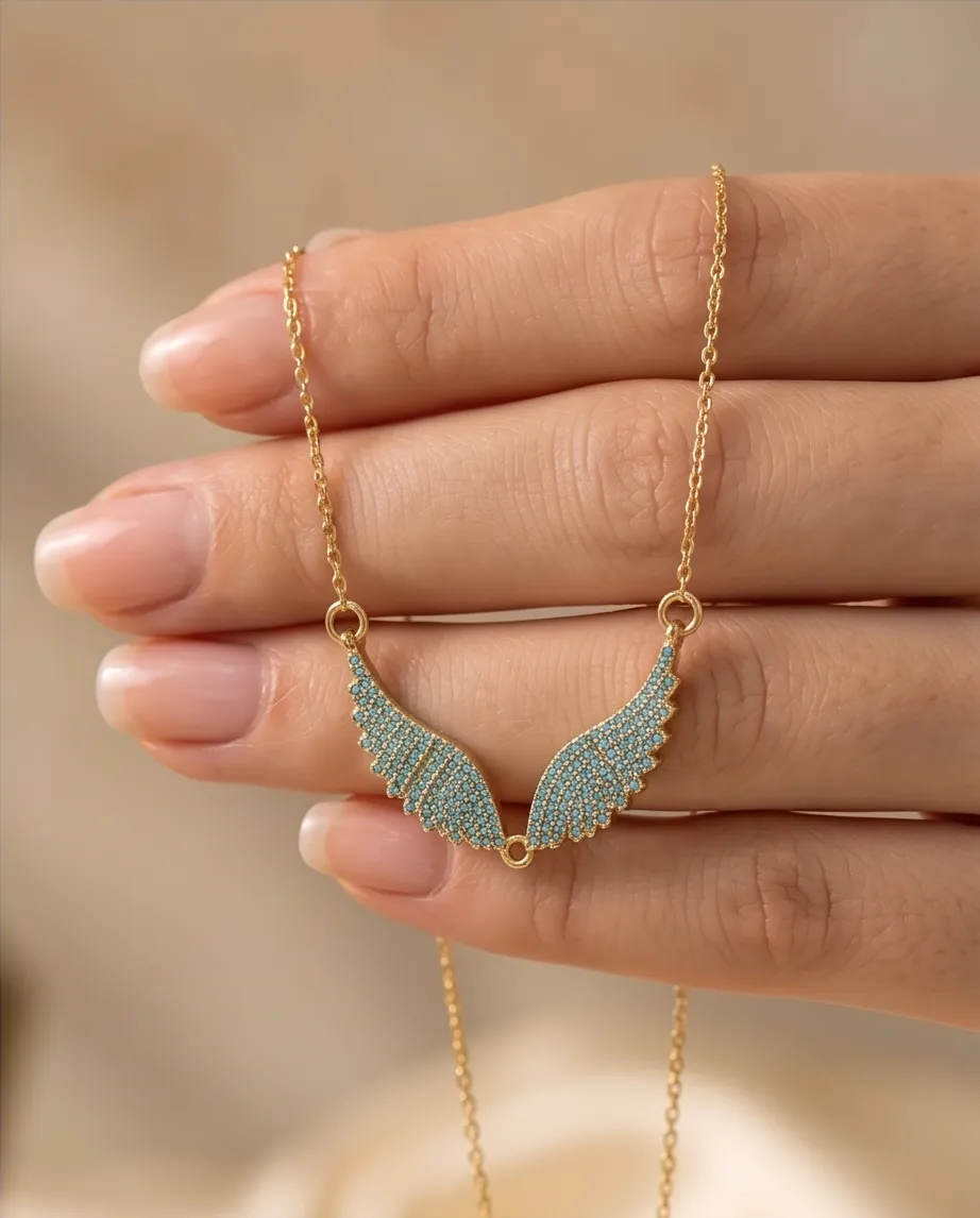 Κολιέ Wings Up Medium– Ανοξείδωτο Ατσάλι