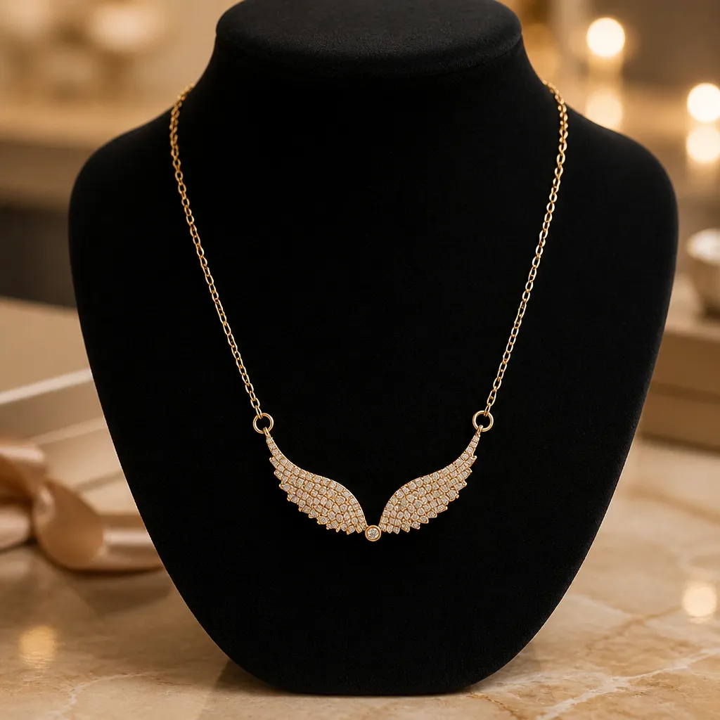 Κολιέ Angel Wings-Medium – Ανοξείδωτο Ατσάλι